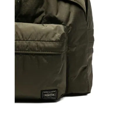 Porter Double Pack Daypack Large Backpack In Green
