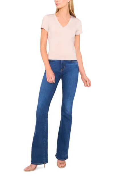 Halogenr Halogen(r) V-neck Compression T-shirt In Pink