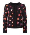 BOUTIQUE MOSCHINO Heart Print Quilted Jacket