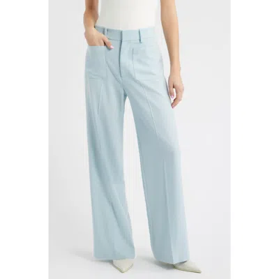 Frame Le Slim Palazzo High-rise Wide-leg Jeans In Blue