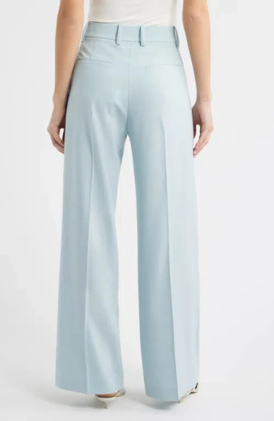 Frame Le Slim Palazzo High-rise Wide-leg Jeans In Blue
