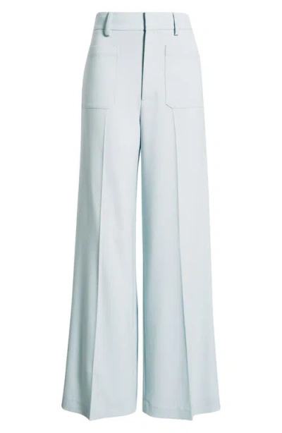 Frame Le Slim Palazzo High-rise Wide-leg Jeans In Blue