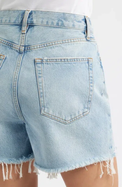 Frame Denim The Timeless Tricky Short In Blue