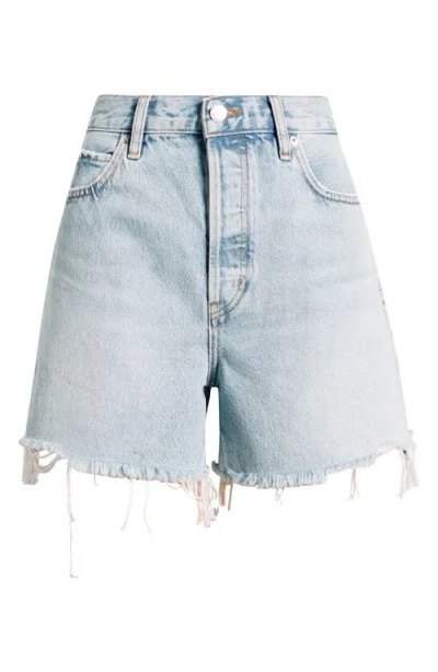 Frame Denim The Timeless Tricky Short In Blue