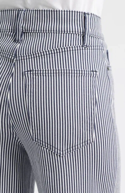 Frame Le Slim Palazzo High Waist Wide Leg Jeans In Blue