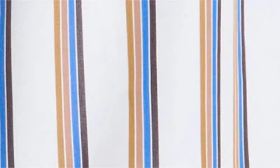 Leset Yoshi Stripe Cotton Blend Drawstring Pants In Multi