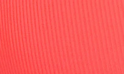 Becca Modern Edge Bikini Top In Red