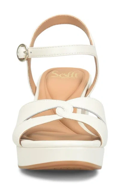 Söfft Lucille Ankle Strap Platform Sandal In Multi