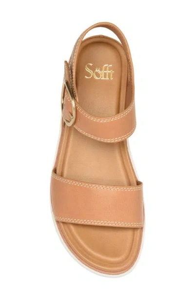 Söfft Gweneth Ankle Strap Platform Sandal In Multi