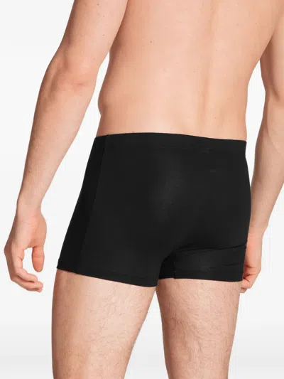 Calida Elasticated Boxer Shorts In Black