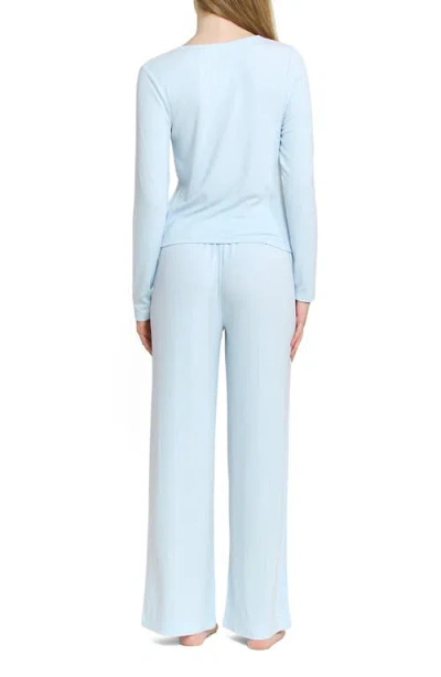 Honeydew 2pc Take A Break T-shirt Pant Set In Blue