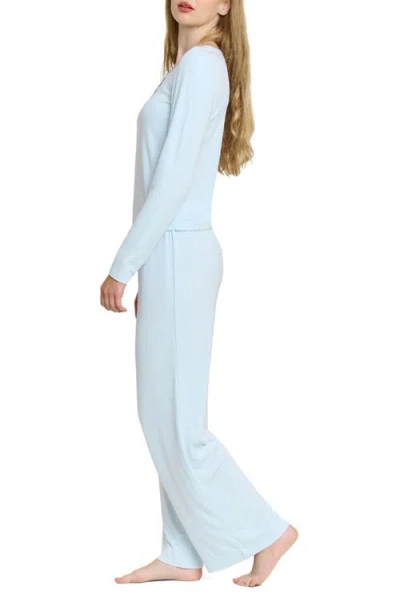 Honeydew 2pc Take A Break T-shirt Pant Set In Blue