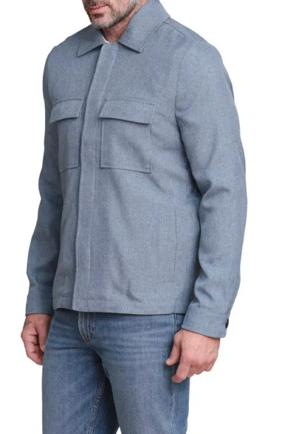 Bagatelle Shirt Jacket In Blue