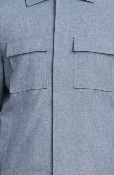 Bagatelle Shirt Jacket In Blue