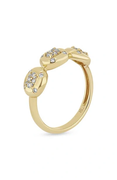 Bony Levy Mika Diamond Stackable Ring In Purple