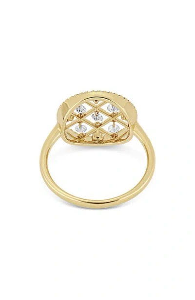 Bony Levy Audrey Diamond Statement Ring In Red