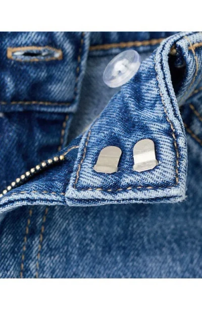 Mango Mid Rise Balloon Jeans In Blue