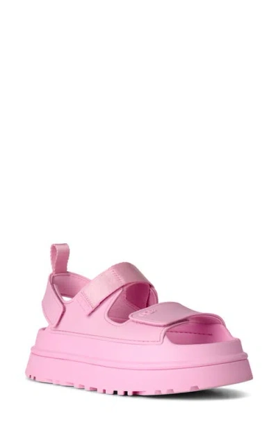 Ugg Sandals Open Toe Platform Sole Pull Tab In Multi