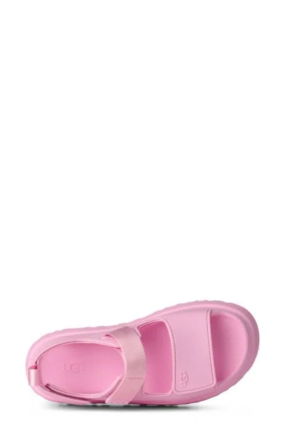 Ugg Sandals Open Toe Platform Sole Pull Tab In Multi