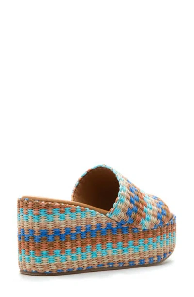 275 Central Sienna Platform Slide Sandal In Multi