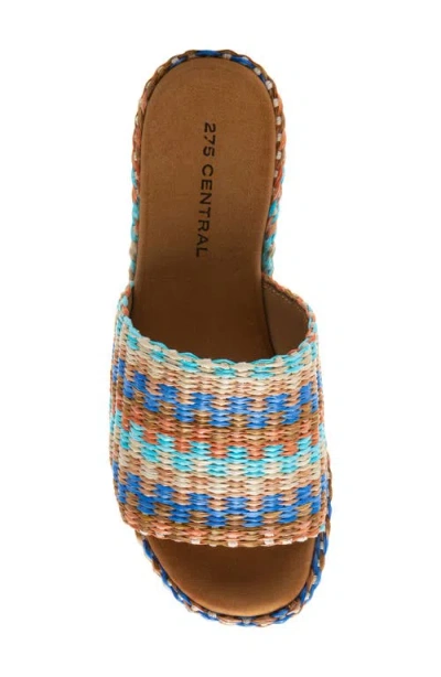 275 Central Sienna Platform Slide Sandal In Multi
