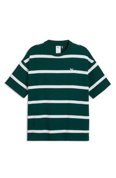 Puma Select Essentials Waffle Knit T-shirt In Multi
