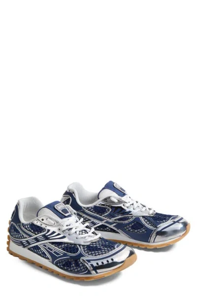 Bottega Veneta Women Orbit Low-top Sneakers In Technical Fabric In Multi