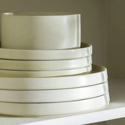 Stone Lain Bao Stoneware 24-piece Dinnerware Set In Green