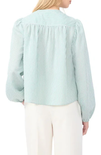 Ted Baker Brooke Stripe Top In Blue