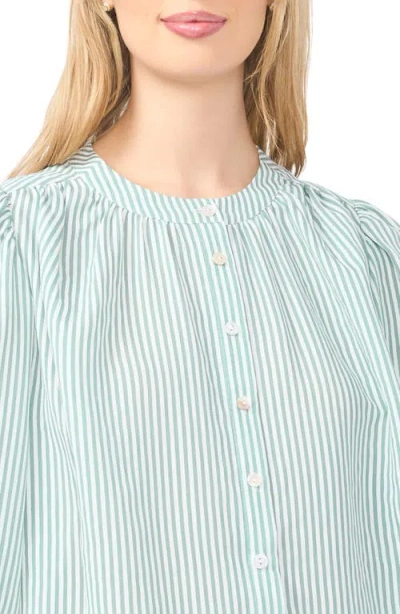 Ted Baker Brooke Stripe Top In Blue