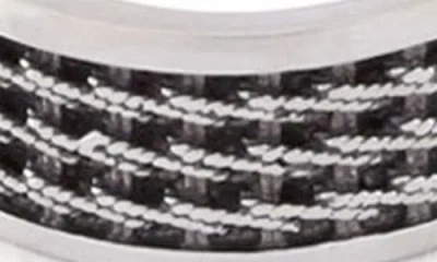 Serge Denimes Silver Kusari Ring In Multi