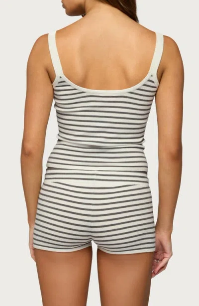 Edikted Lillian Stripe Camisole In White