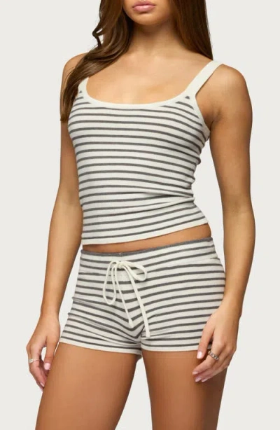 Edikted Lillian Stripe Camisole In White