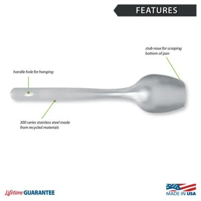 Radà Cutlery Cook's Spoon Solid In Metallic