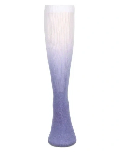Memoi Dip Dye Knee High Socks In Multi