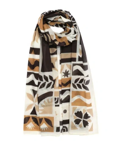 Echo Solstice Collage Sarong In Multi