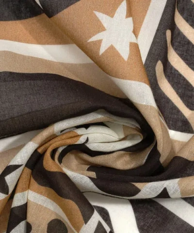 Echo Solstice Collage Sarong In Multi