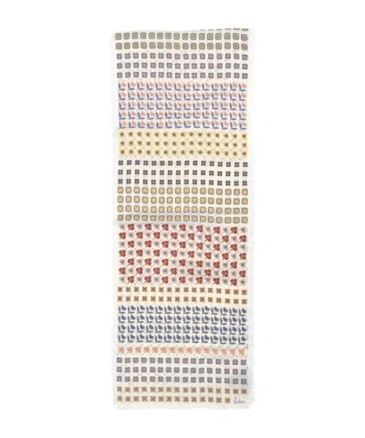 Echo Clover Silk Oblong In Multi