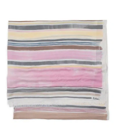 Echo Painted Stripe Wrap In Multi