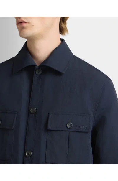 Bally Buttoned Pocket Overshirt In Multi
