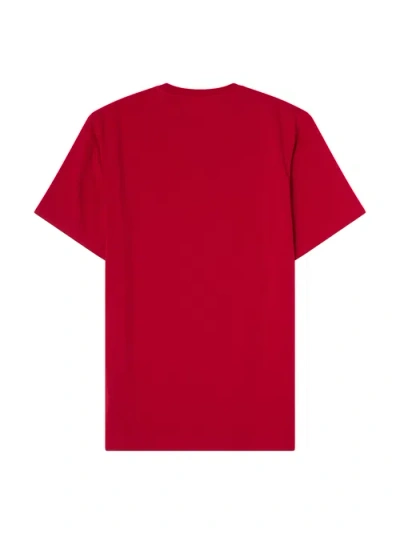Robert Talbott Stretch Jersey Dean Tee In Red