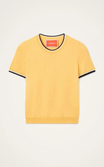 La Doublej Busy-bee Tee In Gold
