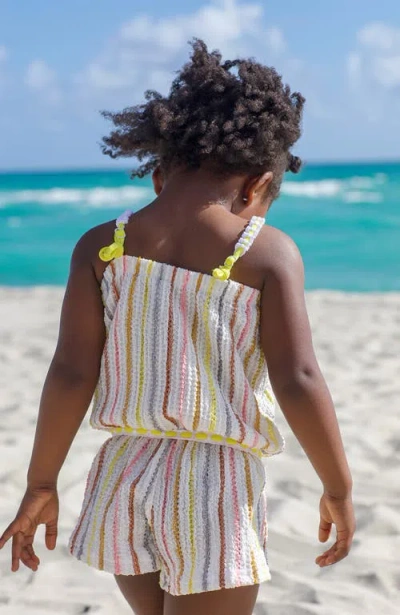 Nessi Byrd Libby Playsuit In Multi