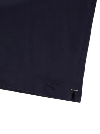 Robert Talbott Stretch Jersey Dean Tee In Black
