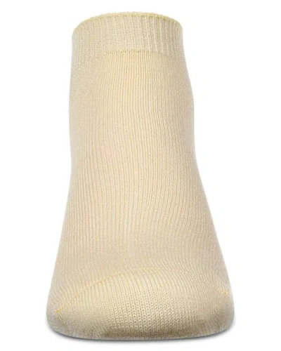 Memoi Basic Silky-soft Gauge Ankle Sock In Multi