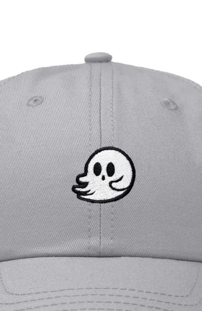 Dalix Whisper Ghost Dad Cap In Gray