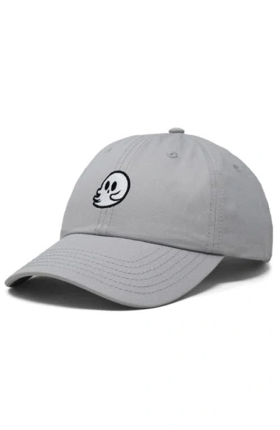 Dalix Whisper Ghost Dad Cap In Gray