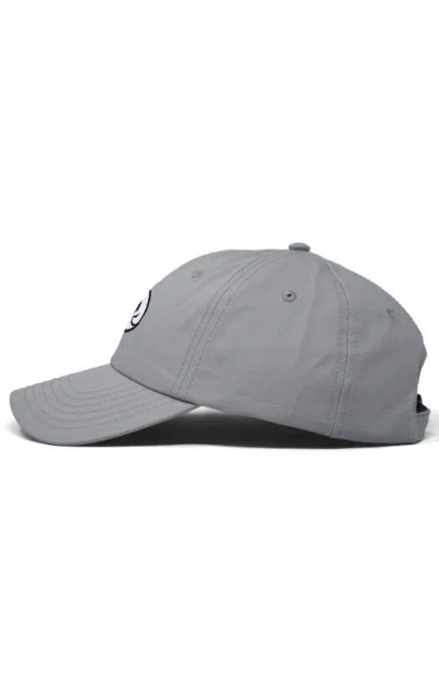 Dalix Whisper Ghost Dad Cap In Gray