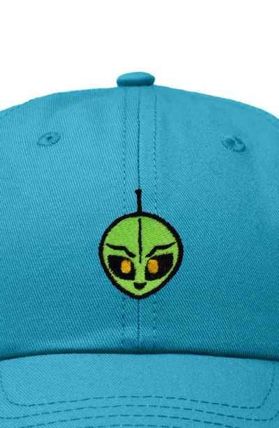 Dalix Duder Alien Dad Cap In Blue
