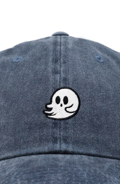 Dalix Whisper Ghost Dad Cap In Blue